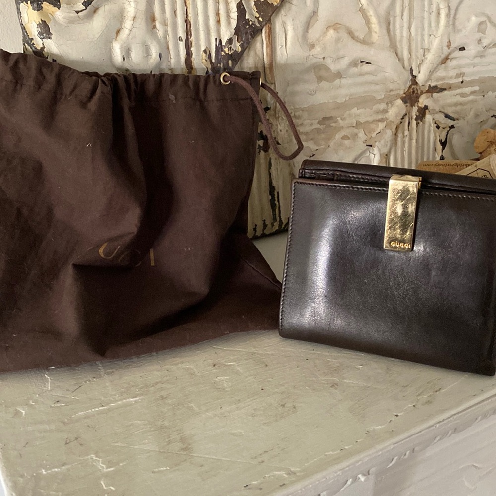 GUCCI Vintage Small Bifold Wallet